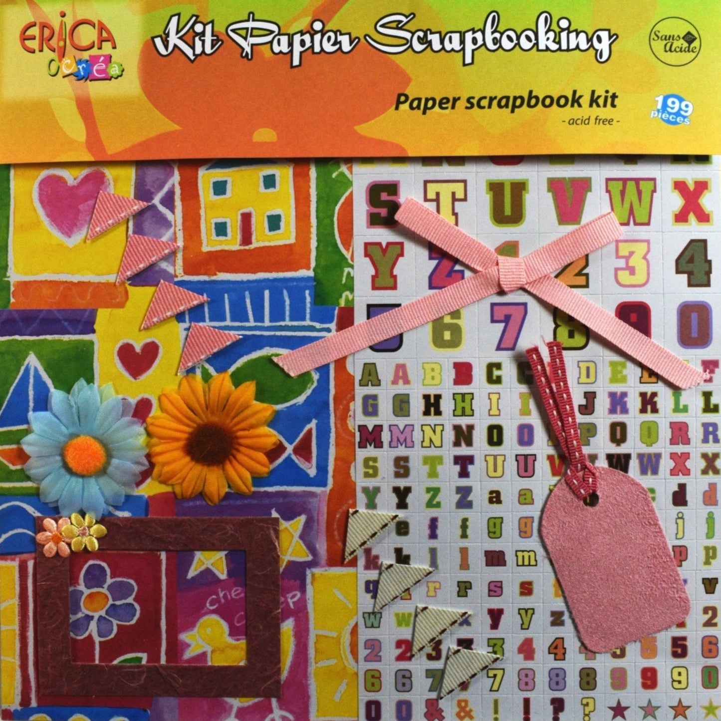 Kit Folhas Álbum Desenhos Escola