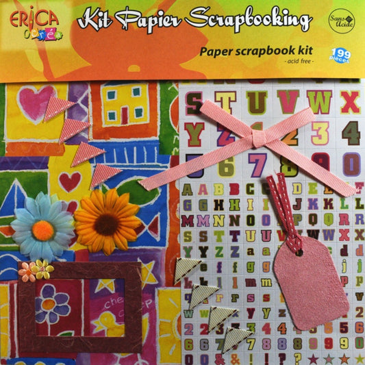 Kit Folhas Álbum Desenhos Escola